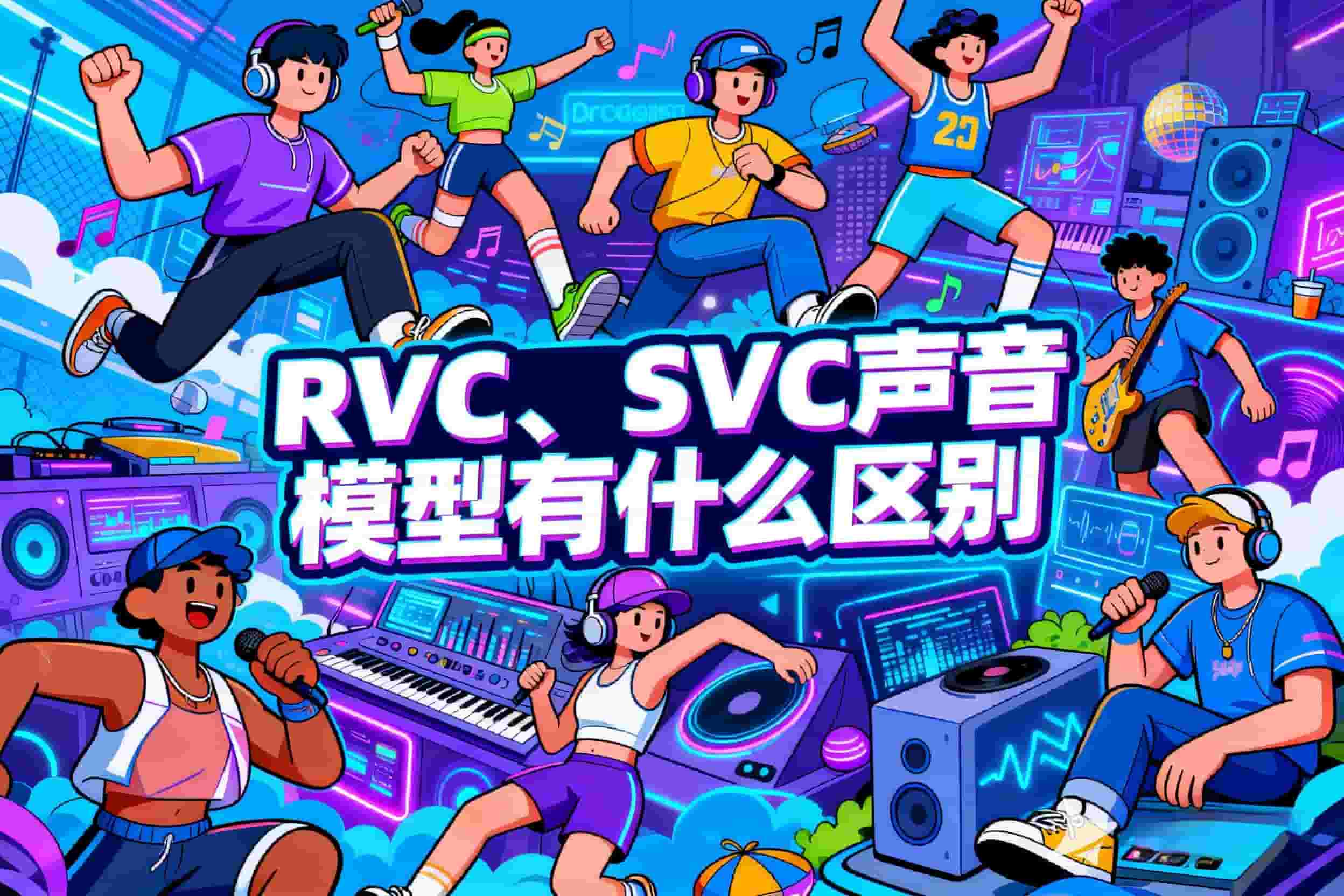 RVC、SVC声音模型有什么区别-RVC模型工坊官方