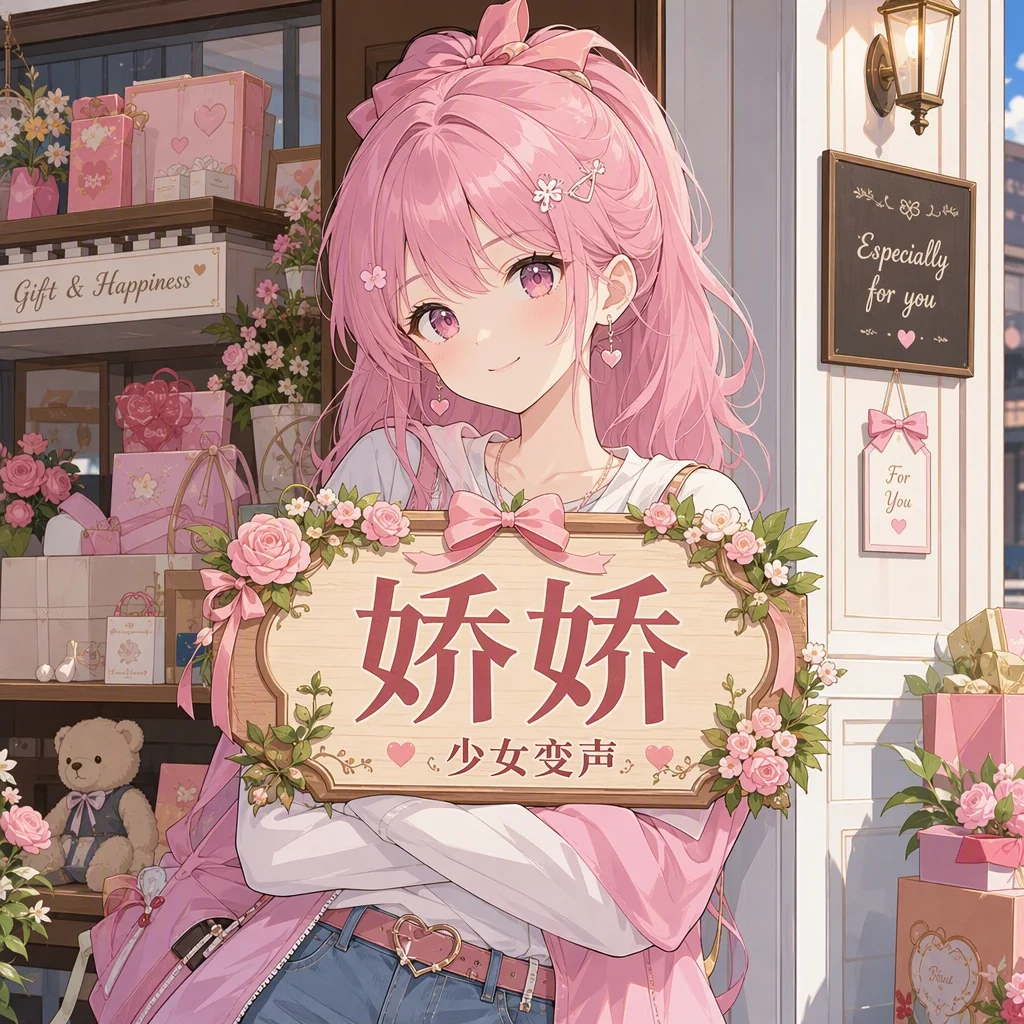 RVC变声陪玩模型|娇娇·少女音·笑声-妙音官网