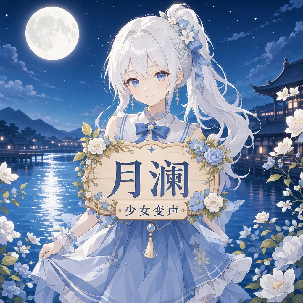 RVC变声陪玩模型|月澜·少女音·温柔-妙音官网
