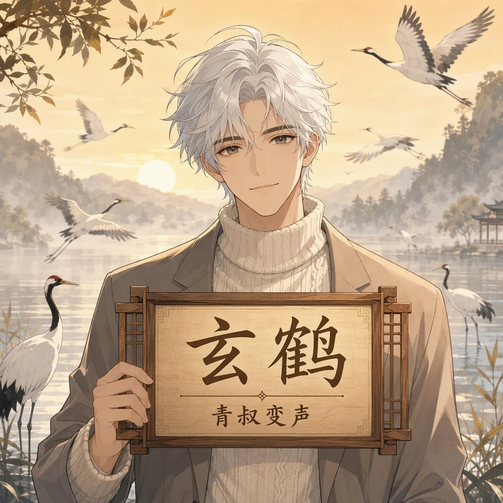 RVC变声陪玩模型|玄鹤·青叔音-妙音官网