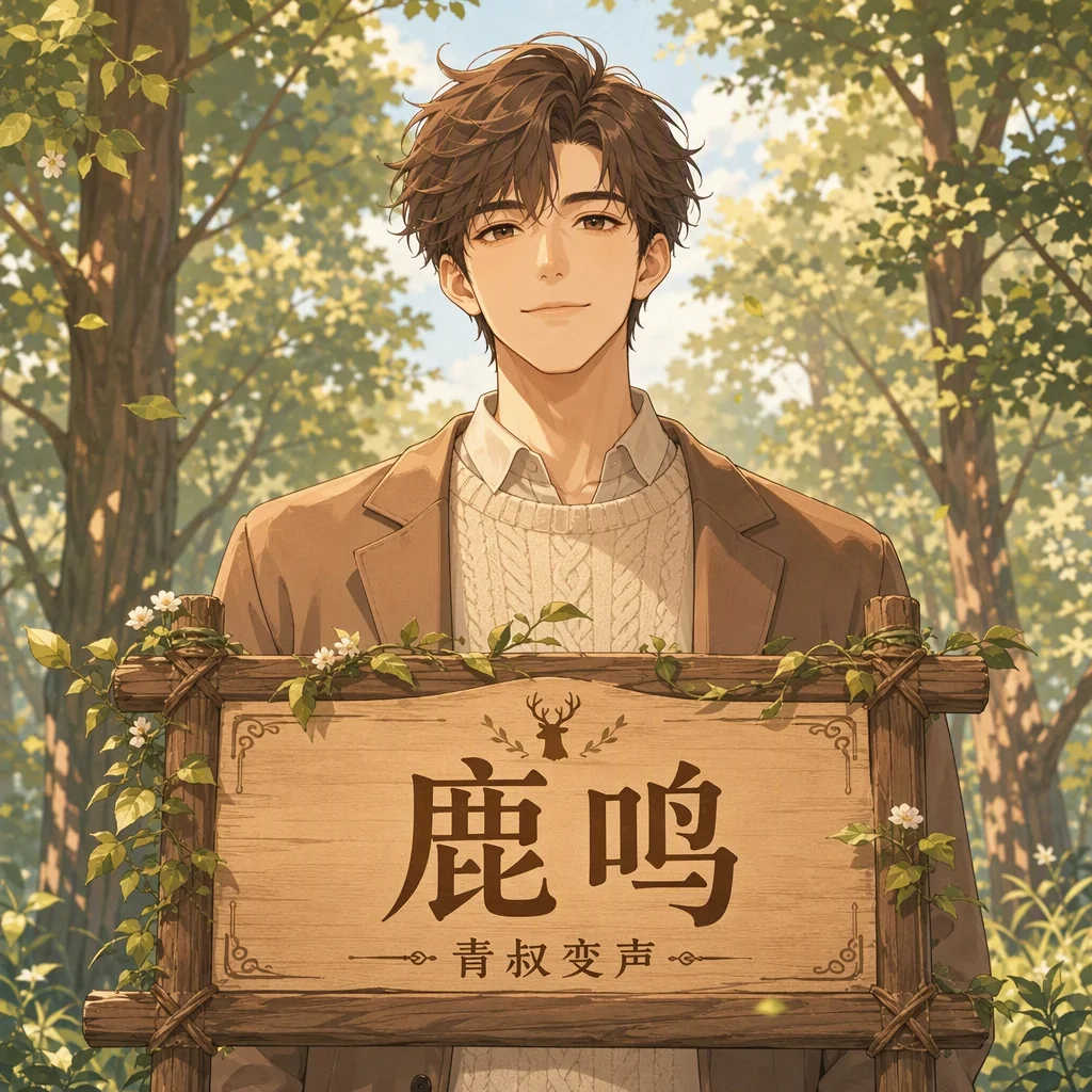 RVC变声陪玩模型|鹿鸣·青叔音·温柔-妙音官网