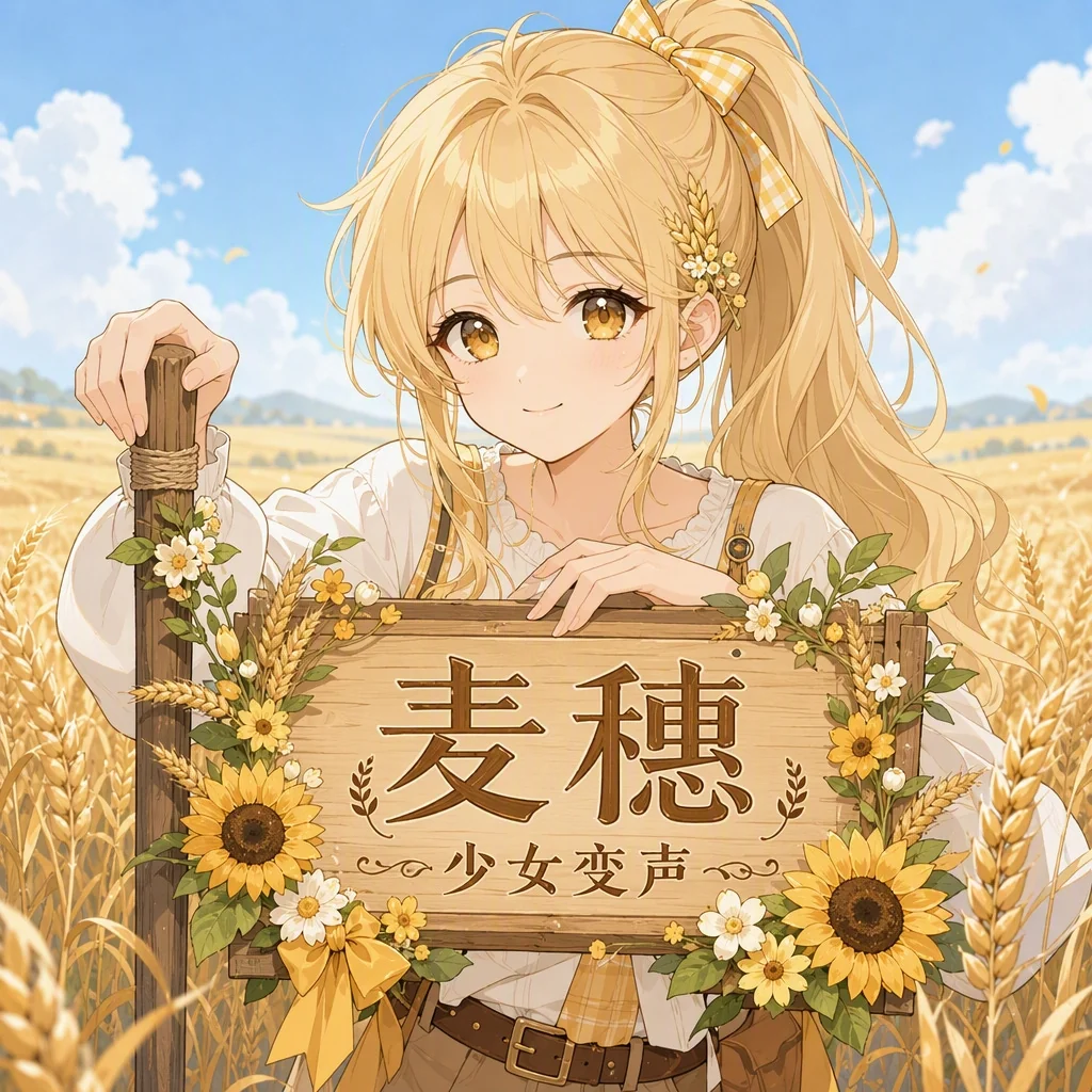 麦穗 - 少女音RVC变声模型_陪玩变声_AI翻唱-妙音官网