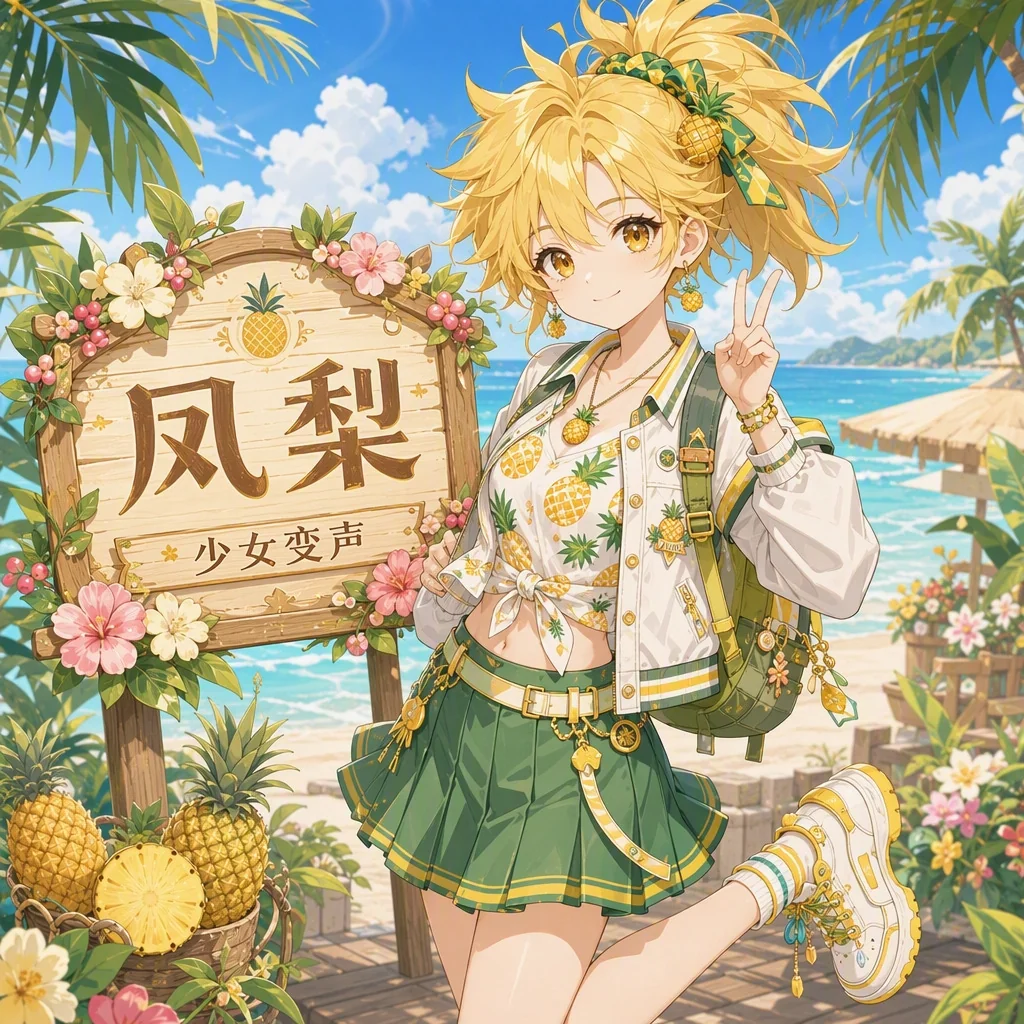 RVC变声陪玩模型|凤梨·少女音-妙音官网