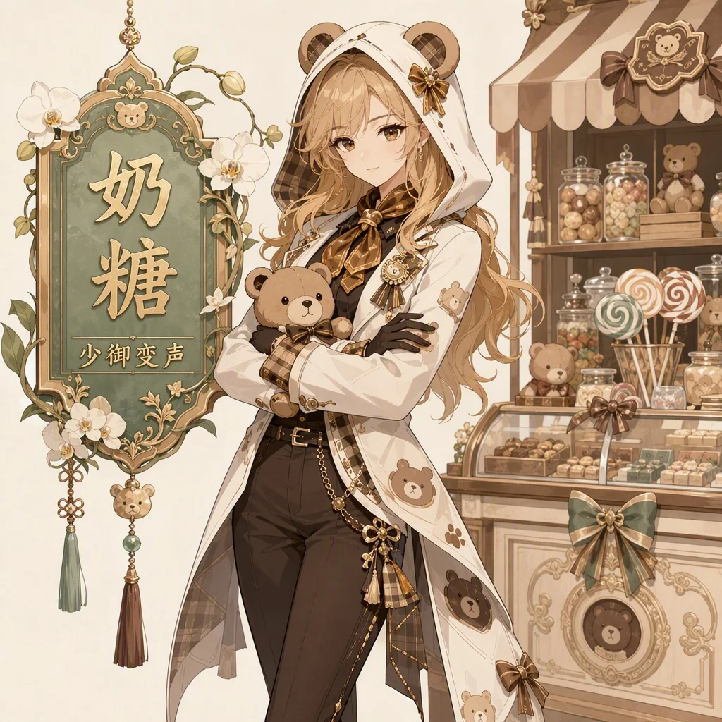 RVC变声陪玩模型|奶糖·少御音-妙音官网