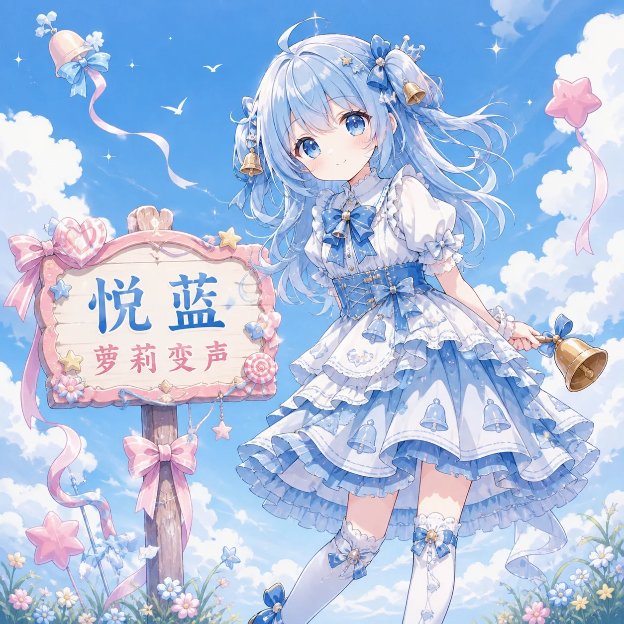 RVC变声陪玩模型|悦蓝·萝莉音-妙音官网