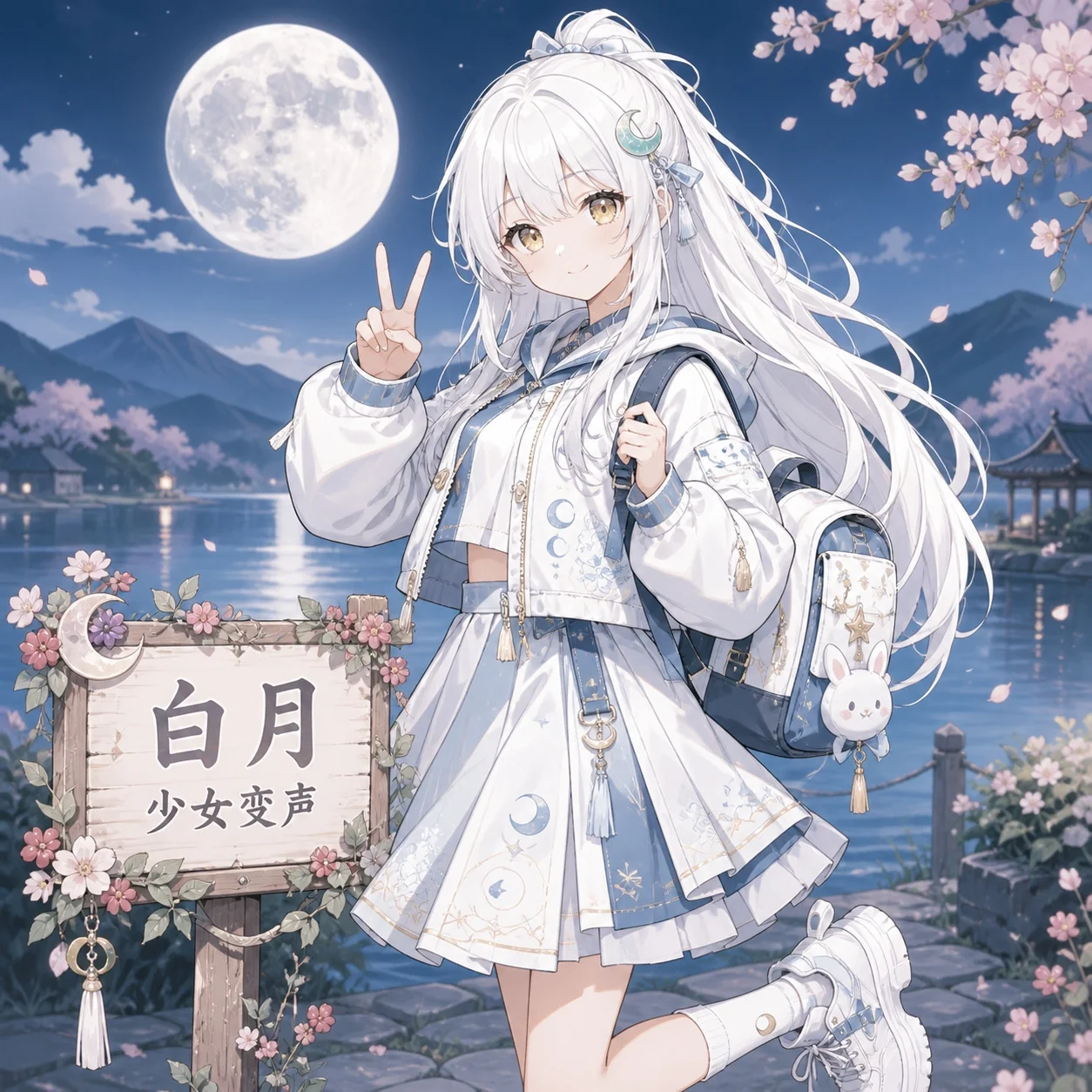 RVC变声陪玩模型|白月·少女音-妙音官网