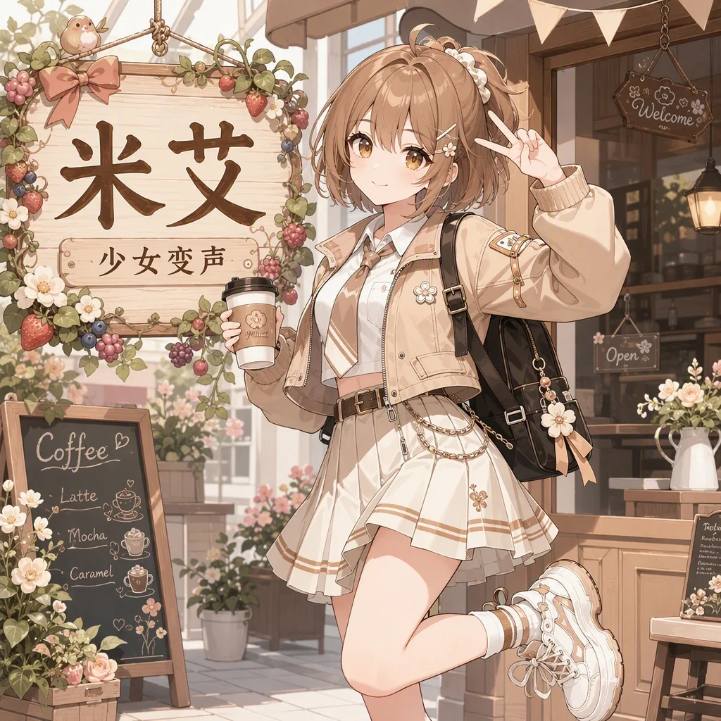 米艾 - 少女音RVC变声模型_陪玩变声_AI翻唱-妙音官网