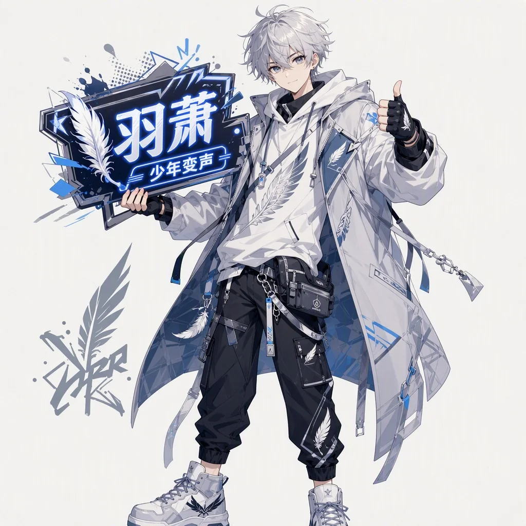 RVC变声陪玩模型|羽萧·少年音-妙音官网