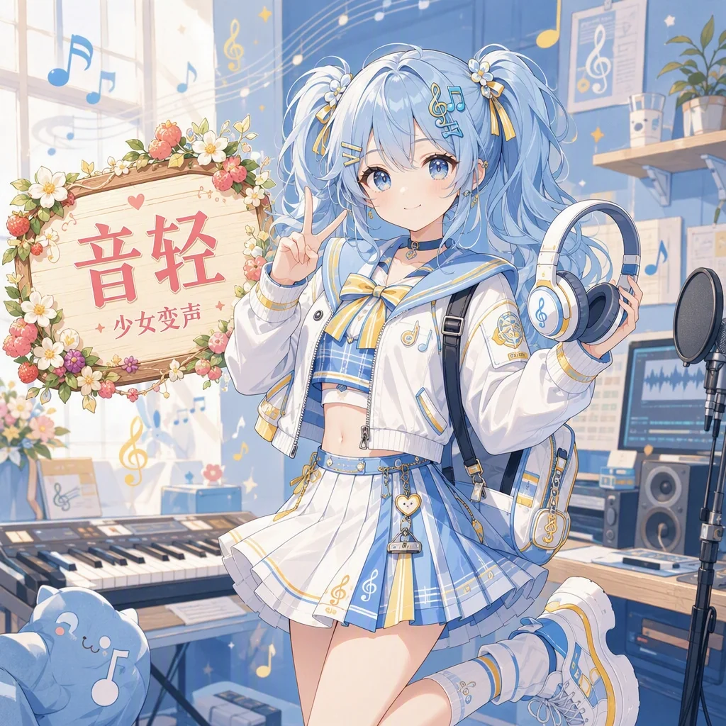 RVC变声陪玩模型|音轻·少女音-妙音官网